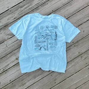 Chicago Attractions Chi Town T Shirt Men’s Size XL Vintage Graphic Tee Retro